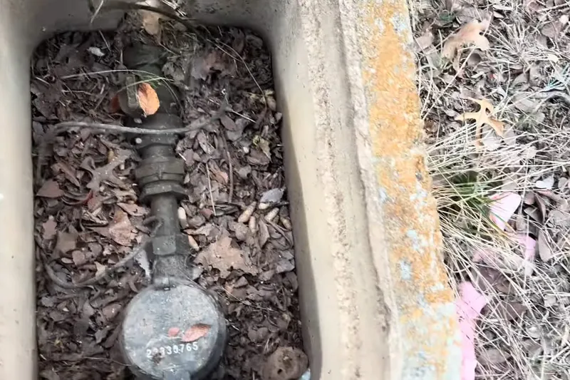 Outdoor faucet and exposed pipe connection being repaired for A split outdoor faucet in Prescott Valley, AZ