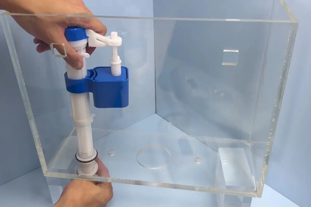 Toilet tank repair parts and fill valve assembly for Toilet installation in Prescott Valley in Prescott Valley, AZ