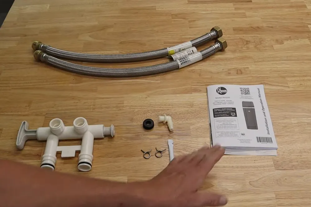 Under-sink reverse osmosis filter connected below a kitchen sink for Water filtration in Prescott Valley in Prescott Valley, AZ